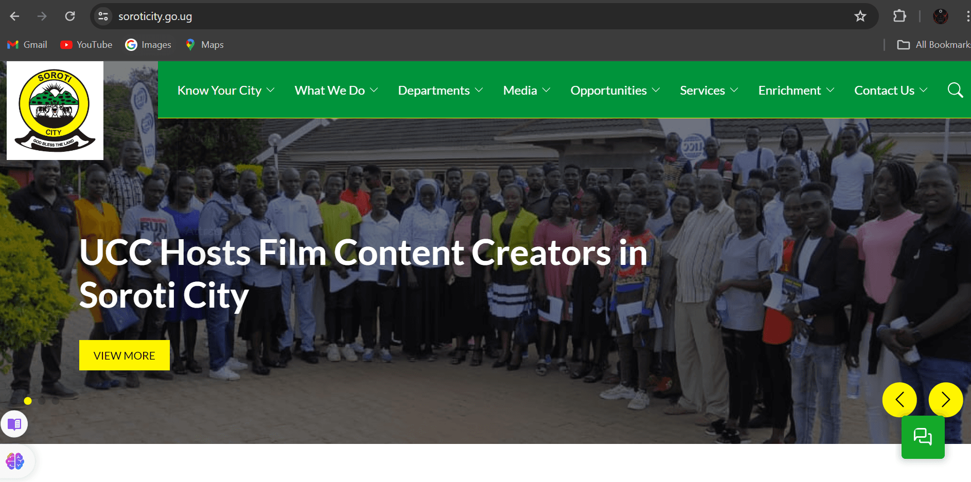 Soroti City Website